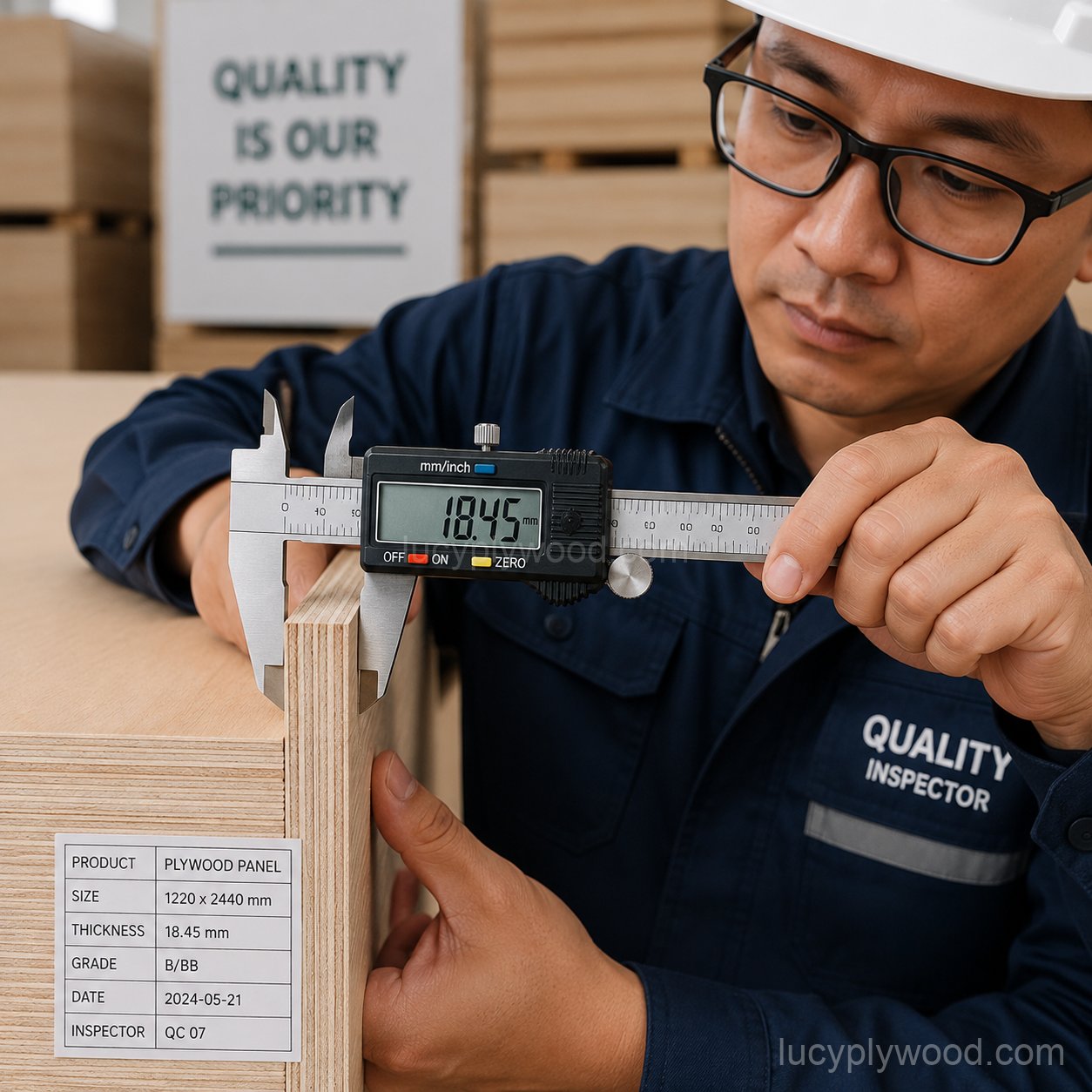 Caliper Thickness Calibration